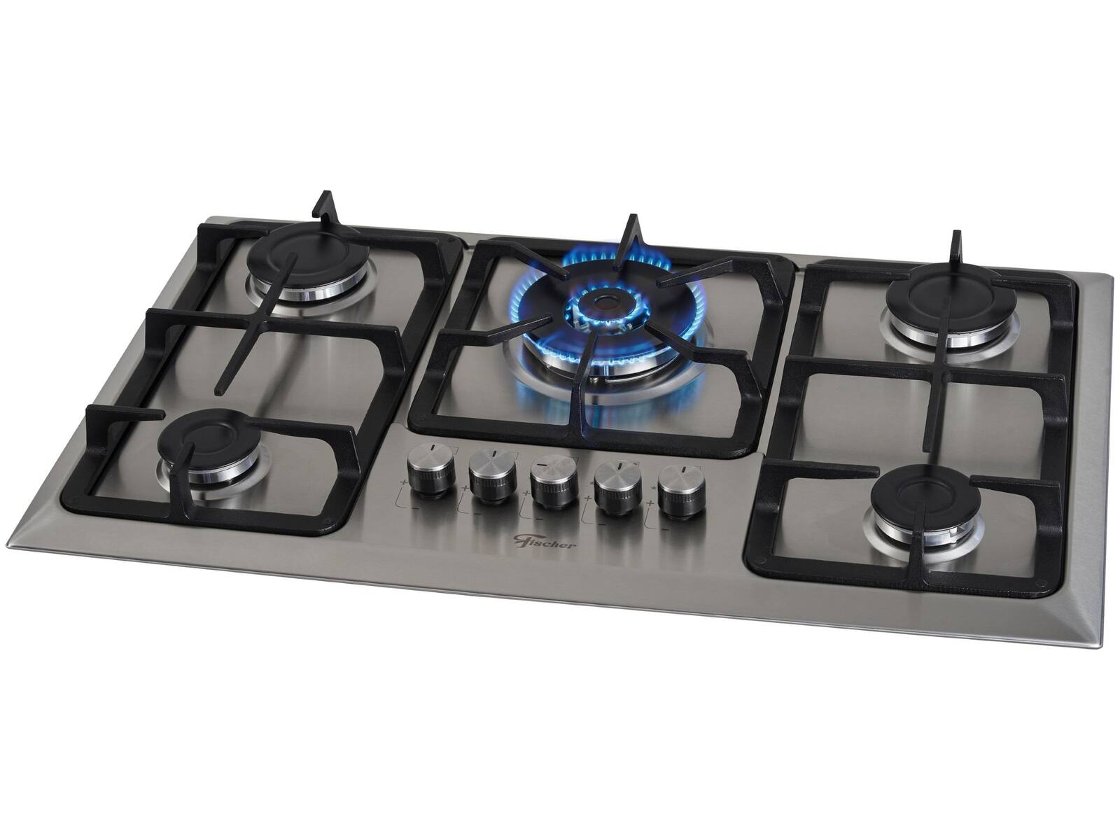 Cooktop a Gás Fischer TC Infinity 5 Bocas Superautomático Mesa