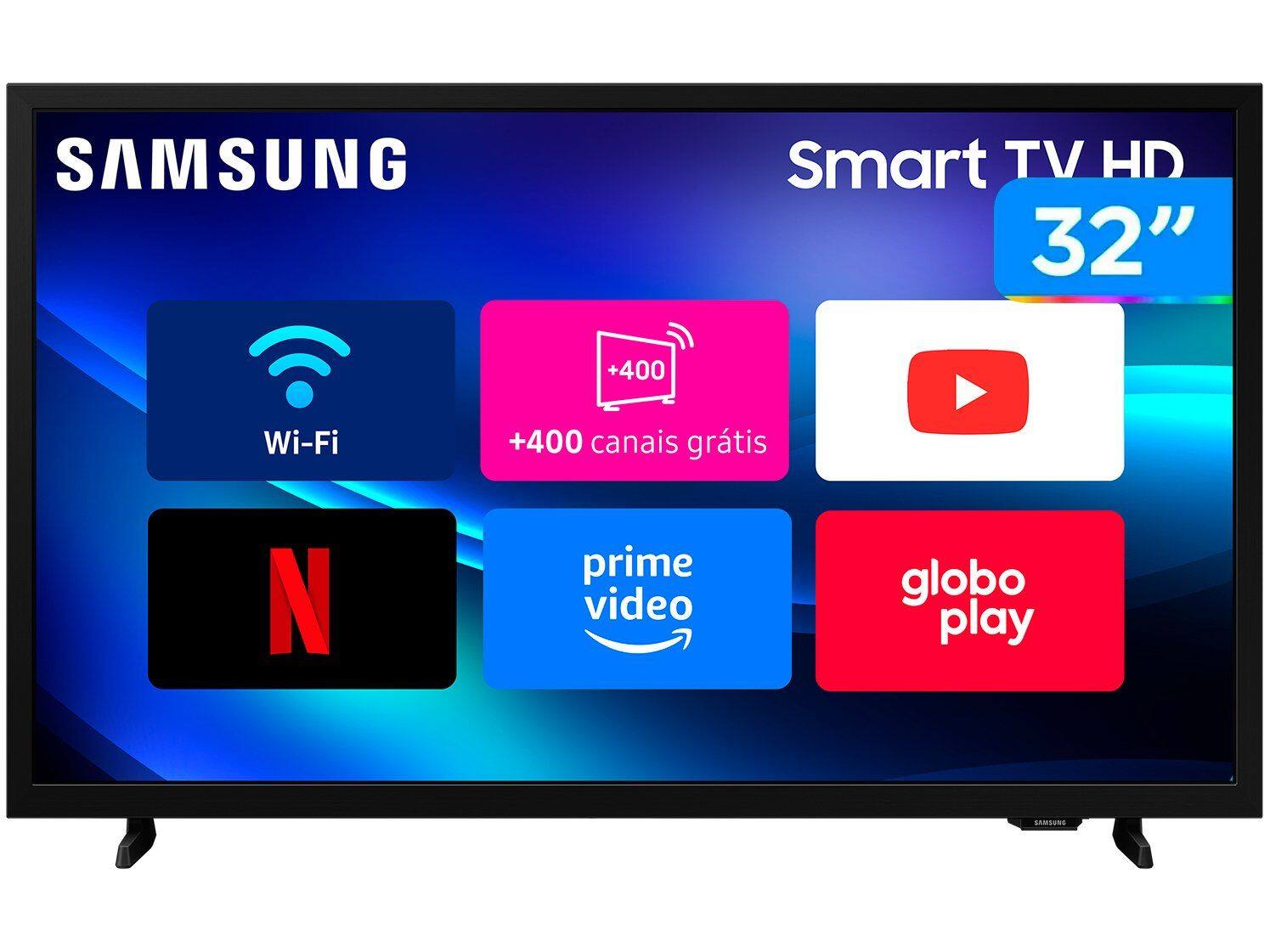 Smart TV Samsung 32 HD Wi-Fi Tizen UN32H5000FGXZD Cód. 240013-30679.0.0