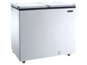 Freezer Conservador Horizontal 325L ECH350 Esmaltec 2 Portas 127V - BRANCO