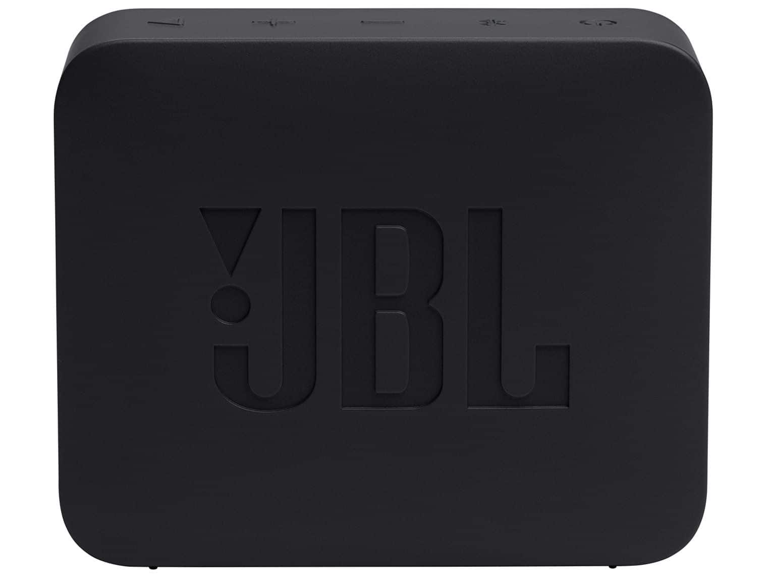 Caixa de Som Portátil JBL Go Essential 2, Bluetooth, 3.1W RMS, À Prova d'Água, Bateria de até 5 Horas, Preta - JBLGOES2BLKBR