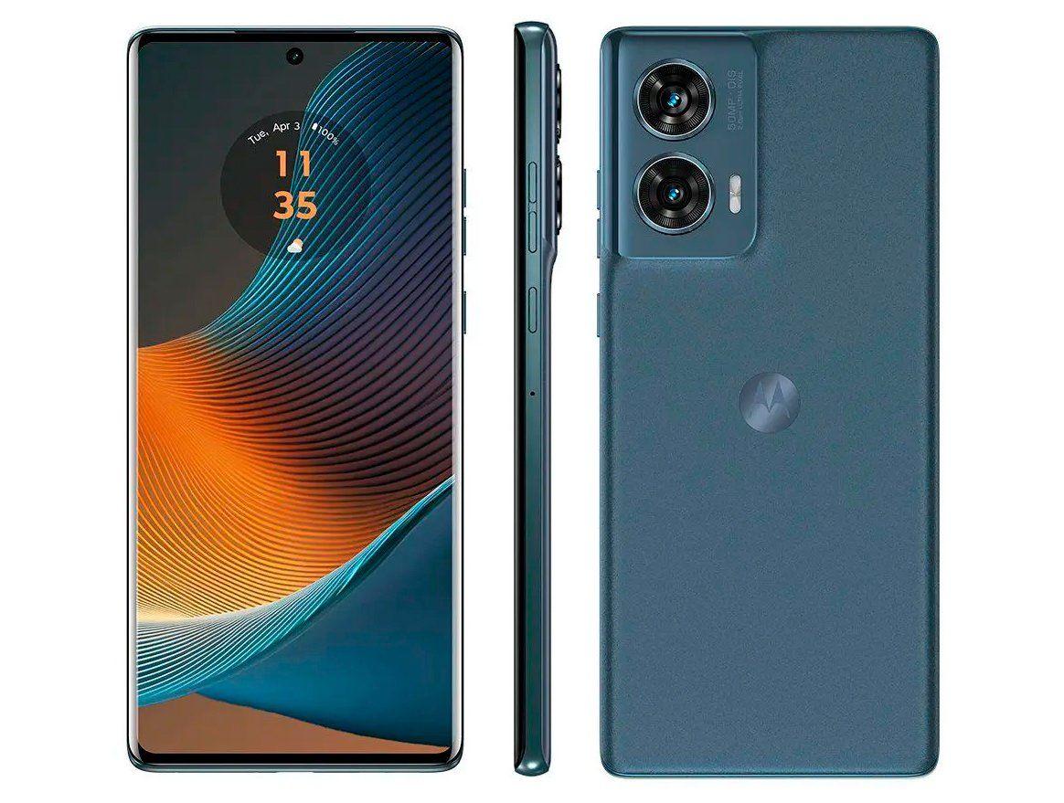 Smartphone Motorola Egde 50 Fusion 5G 256GB 16GB RAM Boost Tela 6.7 120Hz Câmera 50MP + Selfie 32MP