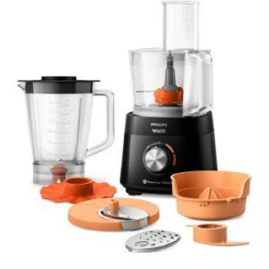Multiprocessador Philips Walita 7 em 1 Powerchop 1 - HR7304/93 Preto 110 VOLTS