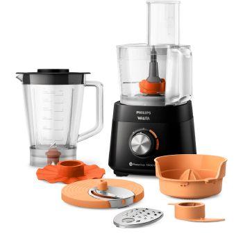Multiprocessador Philips Walita 7 em 1 Powerchop 1 - HR7304/93 Preto 110 VOLTS