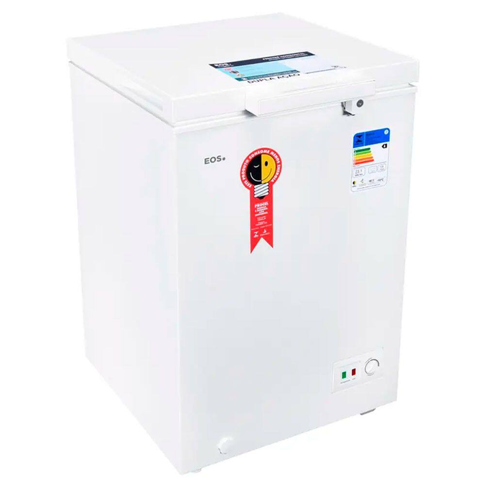 Freezer EOS Eco Gelo 110L 1 Porta Horizontal Degelo Manual