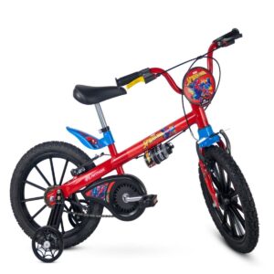 Bicicleta Infantil Aro 16 Homem Aranha Nathor Spider-man