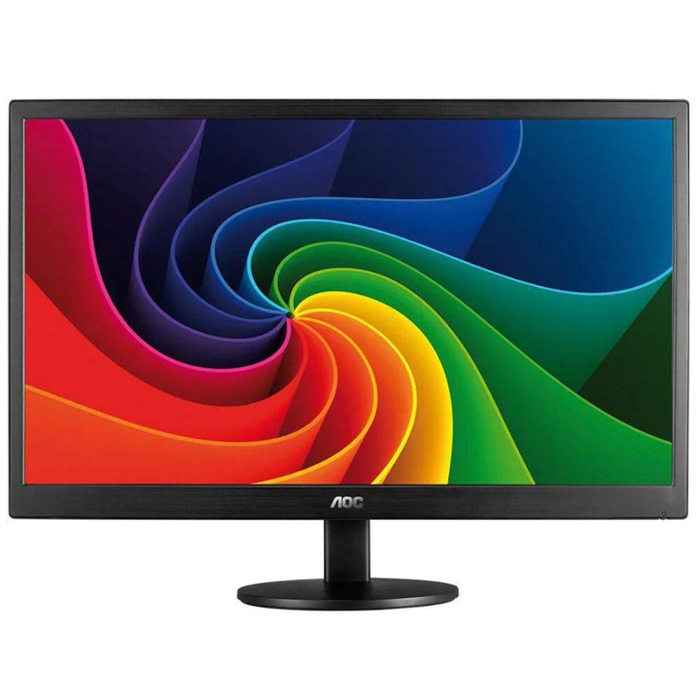 Monitor AOC 18,5” LED HD E970SWHNL HDMI VGA 60Hz 5ms Widescreen