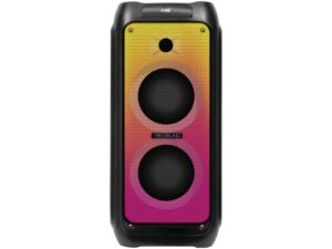 Caixa Som Torre 1800W Rms Portátil Bluetooth Amplificada Fm Usb Bivolt Vibe Sound Vs005 - V7 Fire