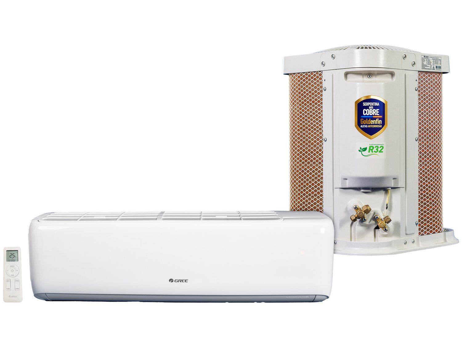 Ar-Condicionado Inverter Split Hi Wall G-Top Auto Wi-Fi Gree 18.000 BTUs Só Frio 220V