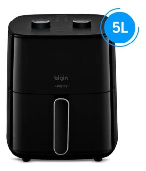 Fritadeira Air Fryer Elgin 5l 1500w 110v Preto