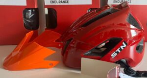 Capacete pra Ciclismo Adulto Com Alça Ajustável+ Viseira STN - Todas as cores disponíveis