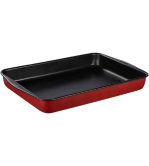 Assadeira 44cm Rochedo Dura Mais Funda Retangular Com Revestimento Antiaderente
