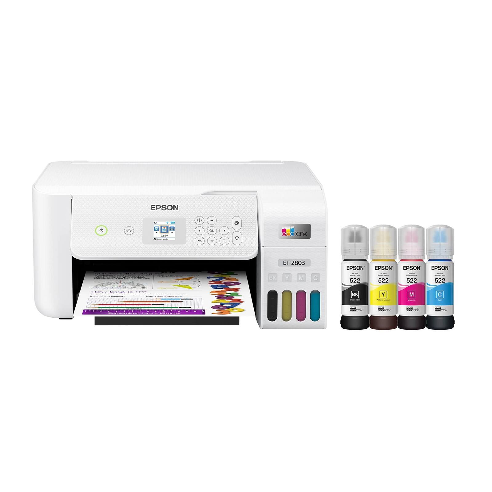 Impressora Epson EcoTank ET-2803 sem fio colorida multifuncional