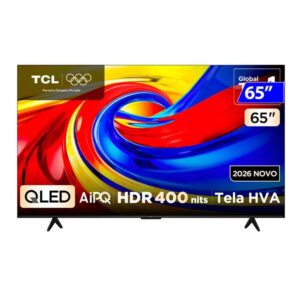 Smart TV TCL QLED 65 Polegadas 4K Wi-Fi Comando de Voz 65P7L