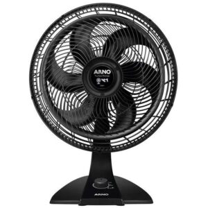 Ventilador Arno Turbo Force VF42 40cm 6 Pás 126W 2 em 1 Mesa e Parede Potente 127V